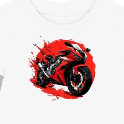 Koszulka damska biała Dynamiczne Wrażenia Motocyklowe