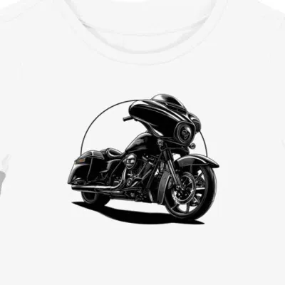 Koszulka damska biała z Ikonicznym Motywem Harley-Davidson