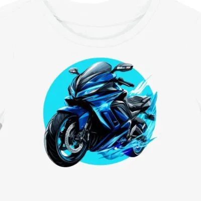 Koszulka damska biała Turystyczna Przygoda Yamaha FJR1300