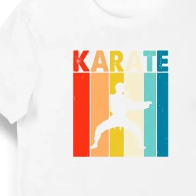 Koszulka męska retro Karate biała