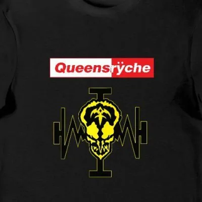 Koszulka męska Queensryche czarna