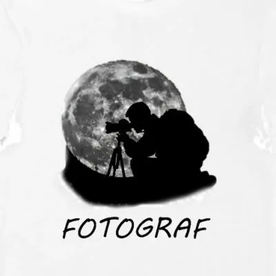 Koszulka dla fotografa biała