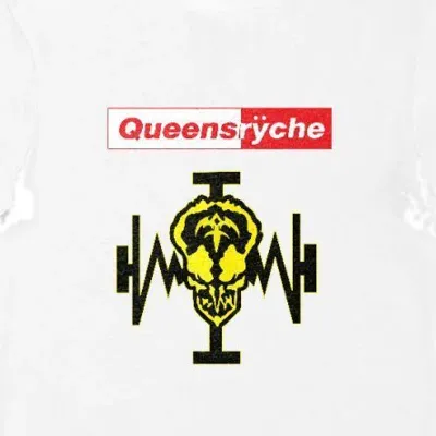 Koszulka męska Queensryche biała