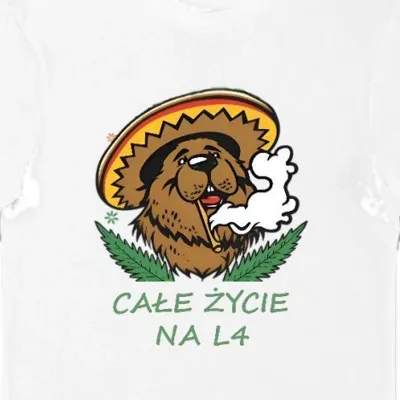 Koszulka całe życie na L4 biała