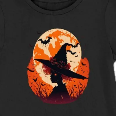 Koszulka damska halloween damska czarna
