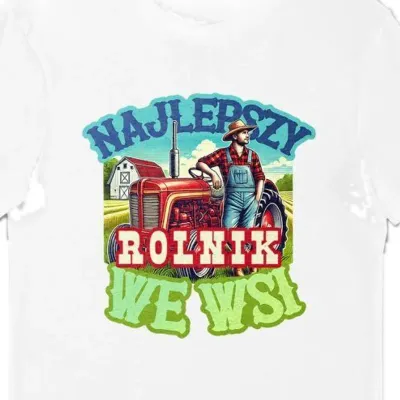 Koszulka najlepszy rolnik we wsi biała