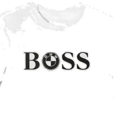Koszulka BMW Boss biała