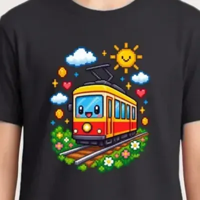 Czarna wersja tej koszulki