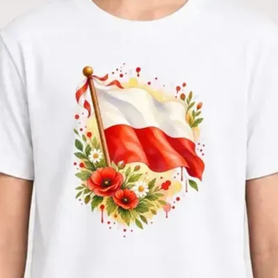 Biała wersja tej koszulki