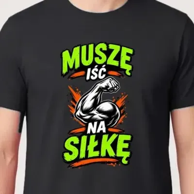 Czarna wersja tej koszulki
