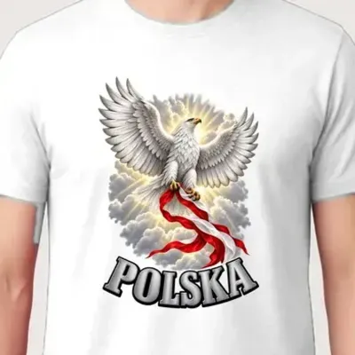 Biała wersja tej koszulki