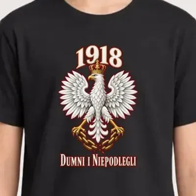 Czarna wersja tej koszulki