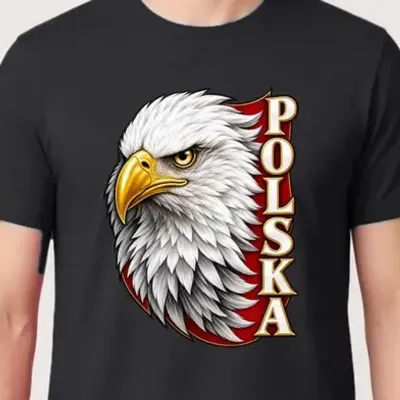 Czarna wersja tej koszulki