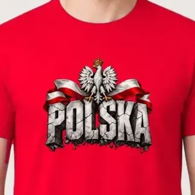Czerwona wersja tej koszulki