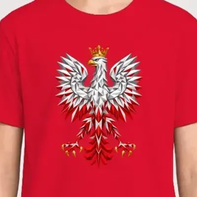 Czerwona wersja tej koszulki