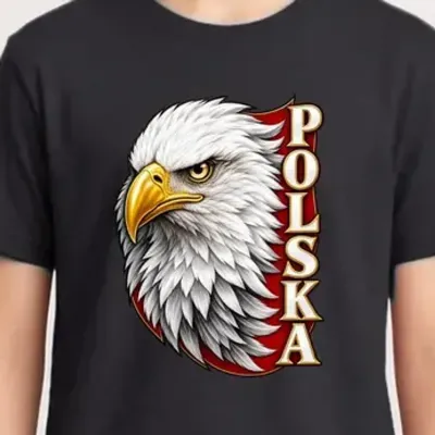 Czarna wersja tej koszulki