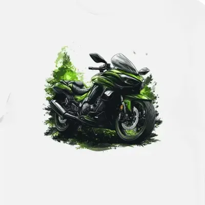Koszulka męska biała Motocyklowa Sztuka Relaksu
