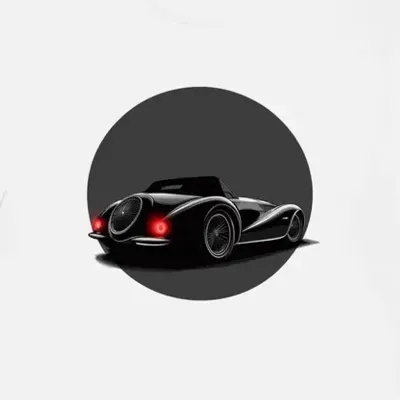 Koszulka męska biała z grafiką futurystycznego Alfa Romeo