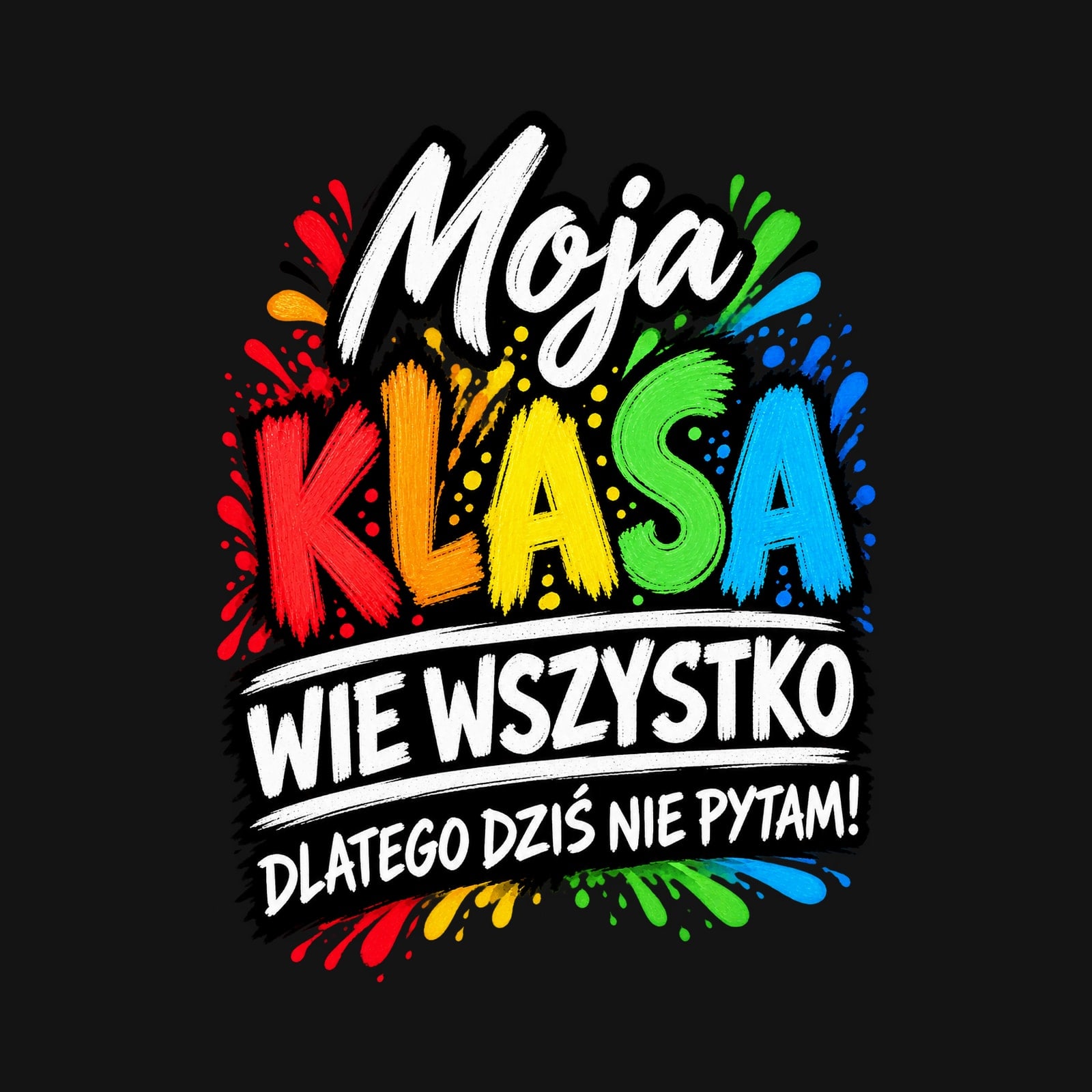 Koszulka damska czarna dla wychowawczyni śmieszna dzień nauczyciela prezent – zdjęcie 2
